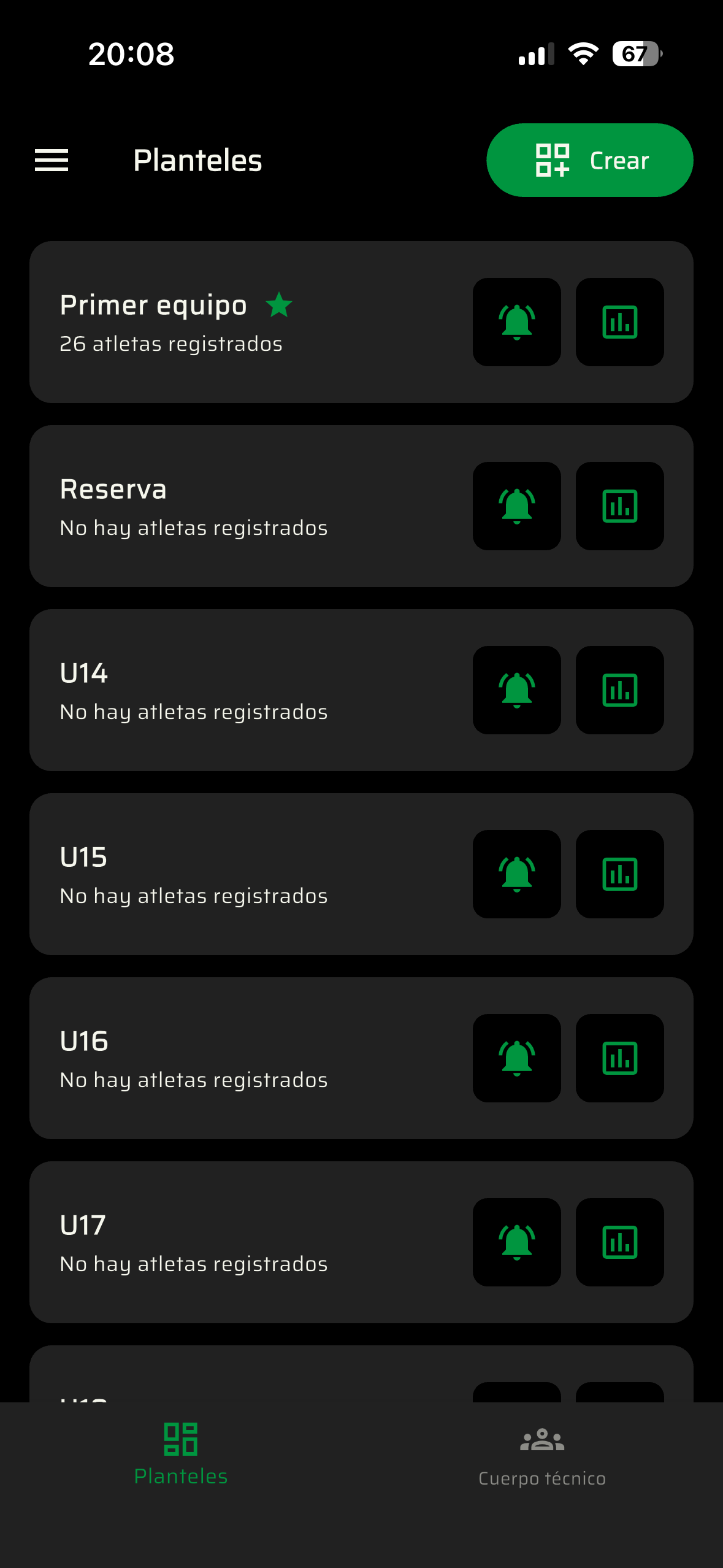 Pantalla wellness